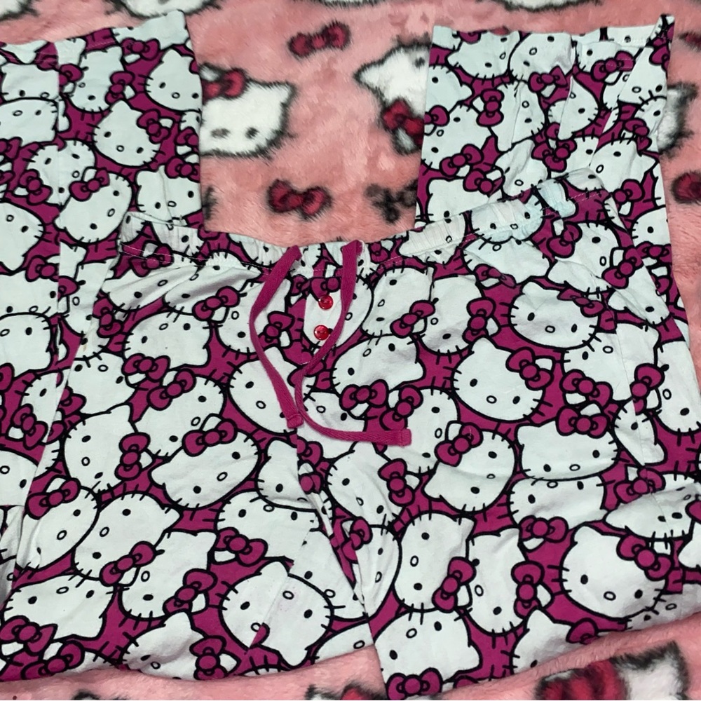 Rare pink hello kitty pajama pants